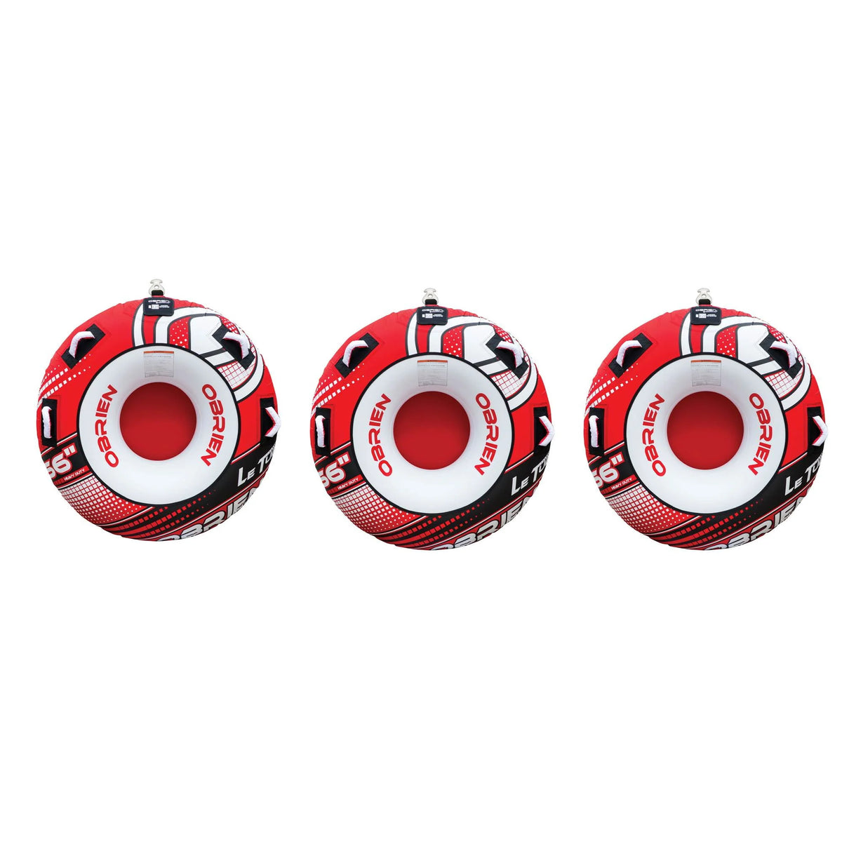 66 Heavy Duty One Rider Towable Tube & Connector 3 Pack U8240