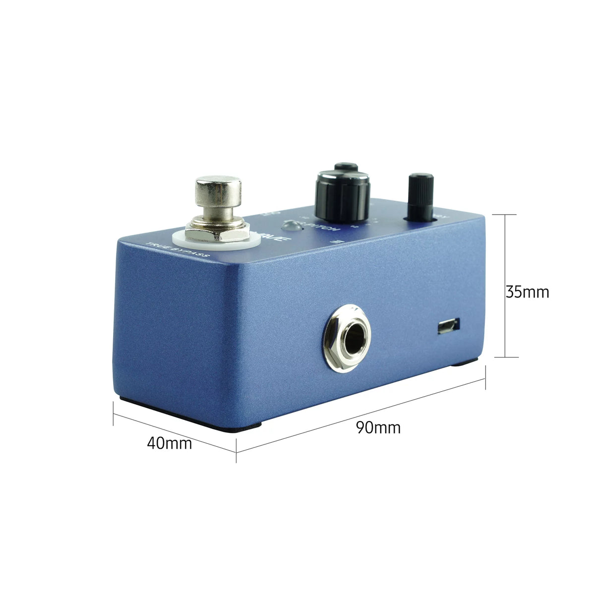 Guitar Effect Pedal Zinc Alloy Shell U15366