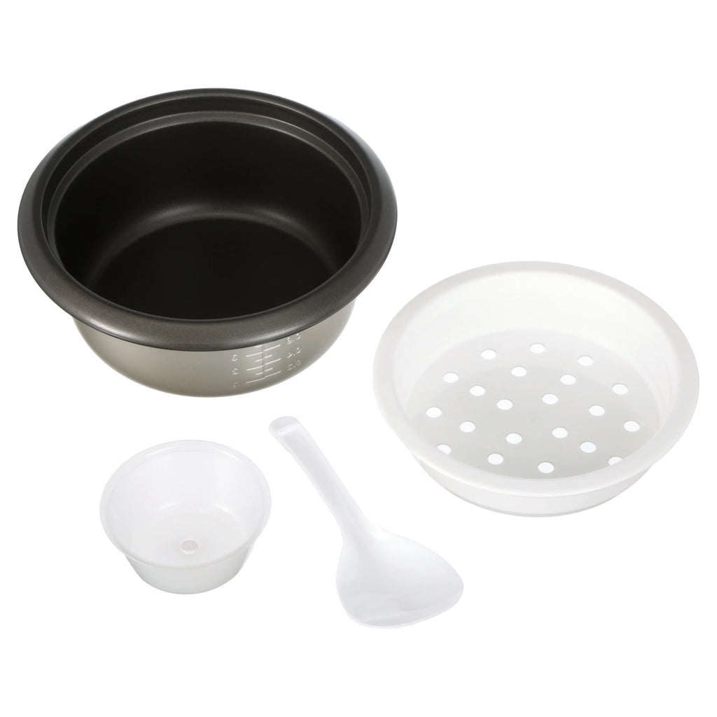 White 8 Cups Rice Cooker & Food Steamer M178