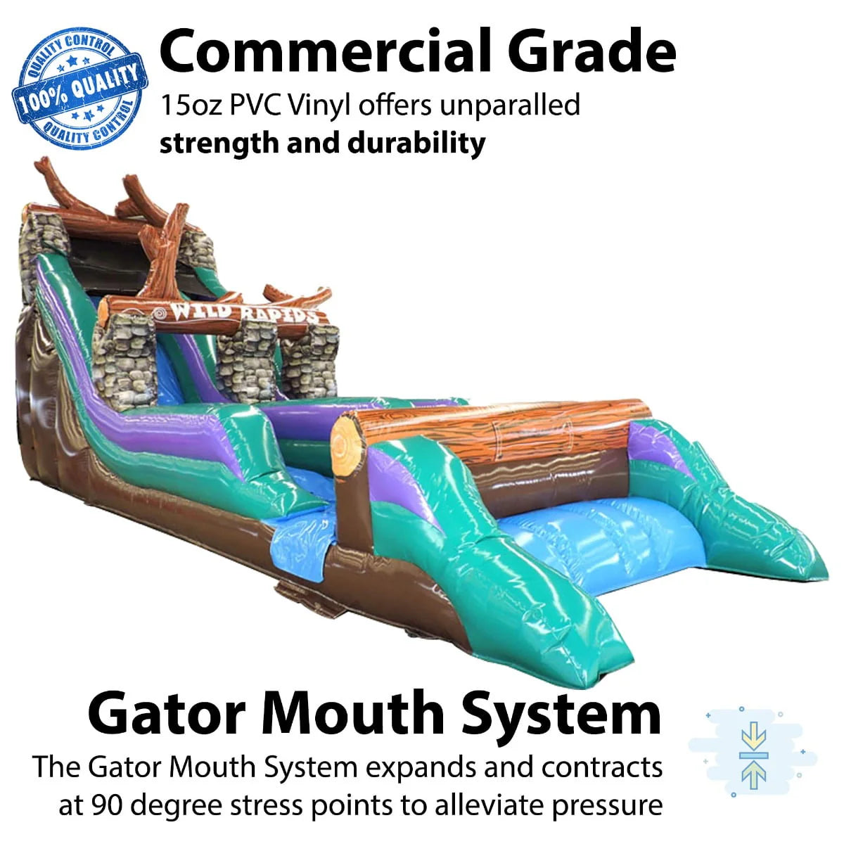 Inflatable Water Slide with Blower Z4736