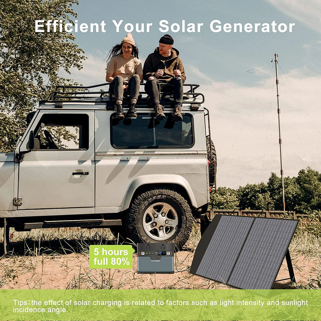 700W 606Wh Portable Power Station with AC Outlets I803