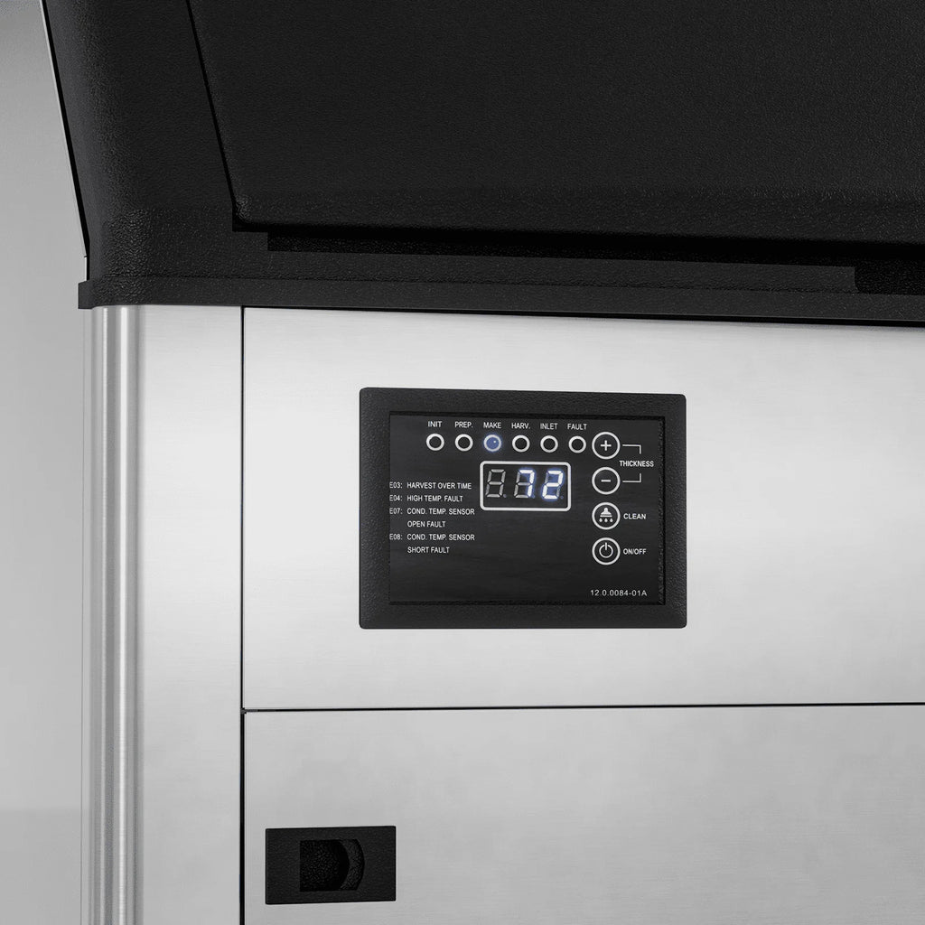 26" Stainless Steel Undercounter Ice Machine with 90 LBS Bin Y959