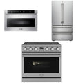 36 Electric Range, Refrigerator and Microwave S257632