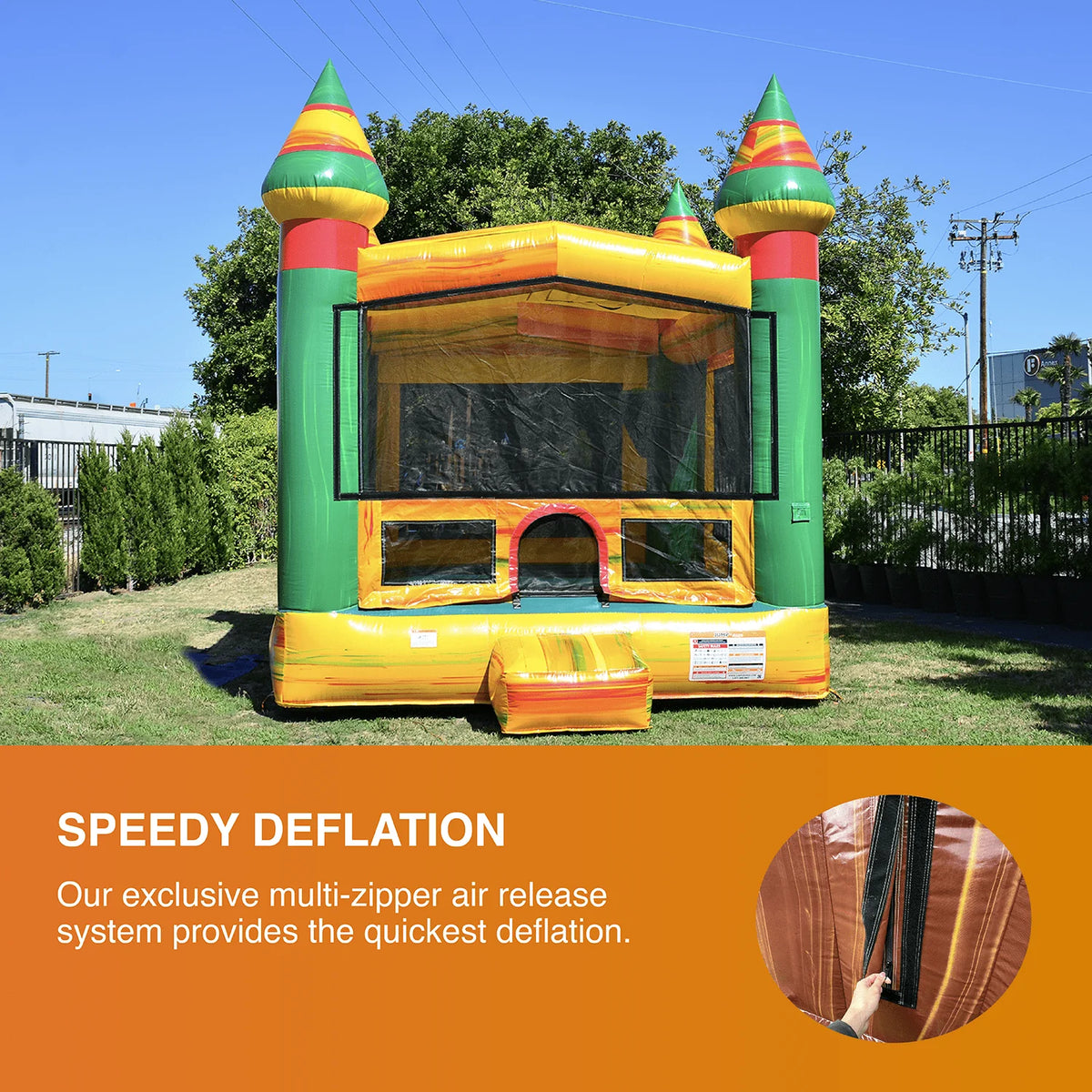 Commercial Grade Bounce House with Blower L356