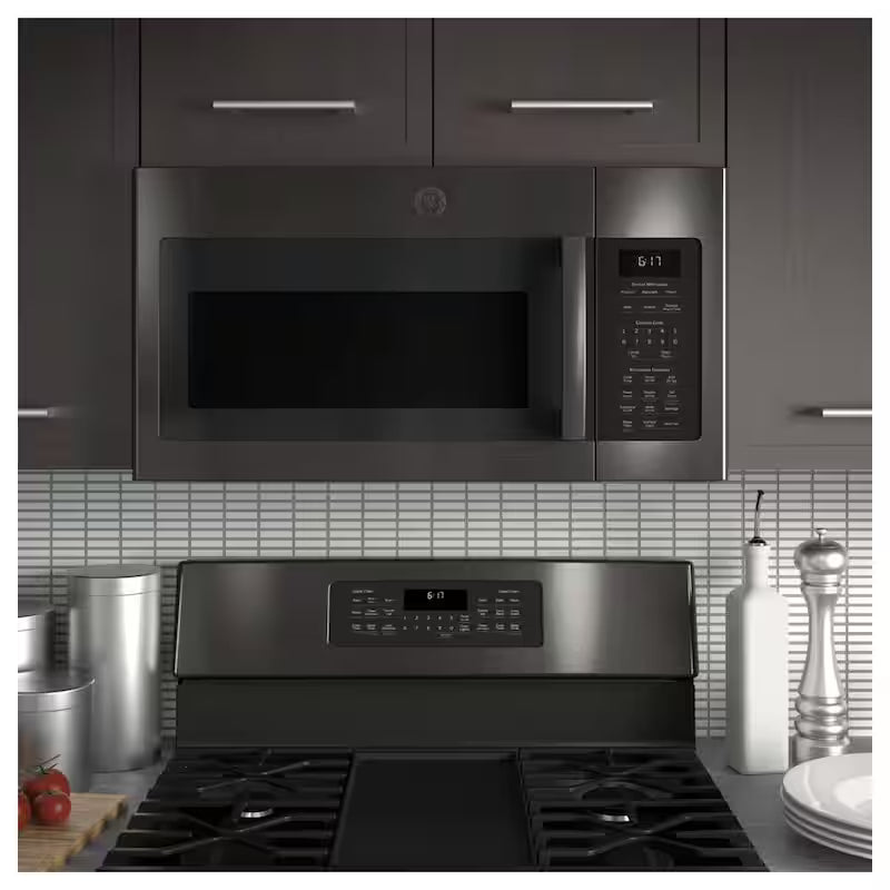 1.7 cu. ft. Black Stainless Steel Over the Range Microwave A12144