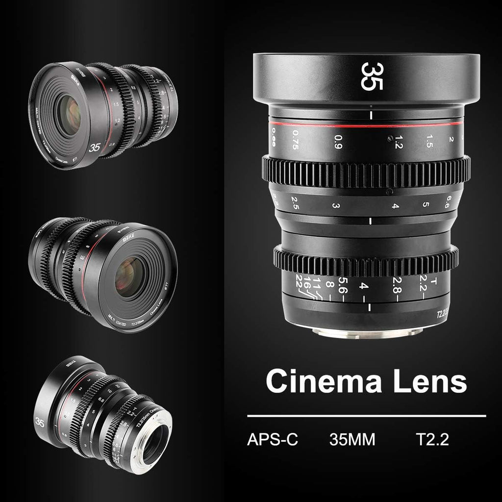 35mm T2.2 Manual Focus Wide-Angle Cinema Lens P246