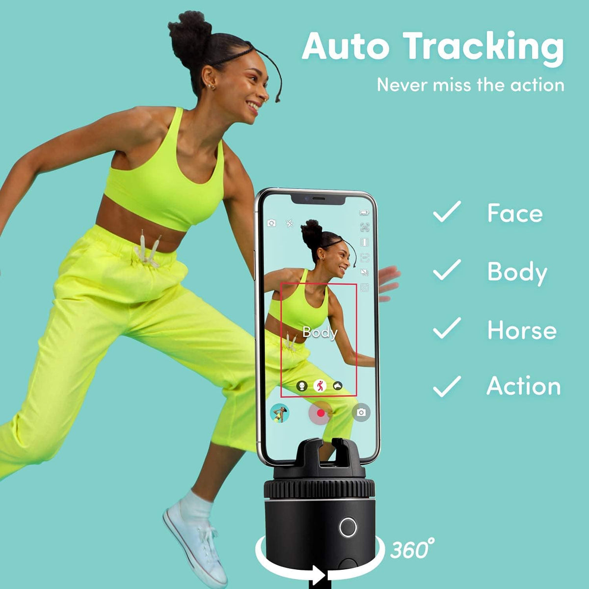 Silver Auto Tracking Mount & Case L1082