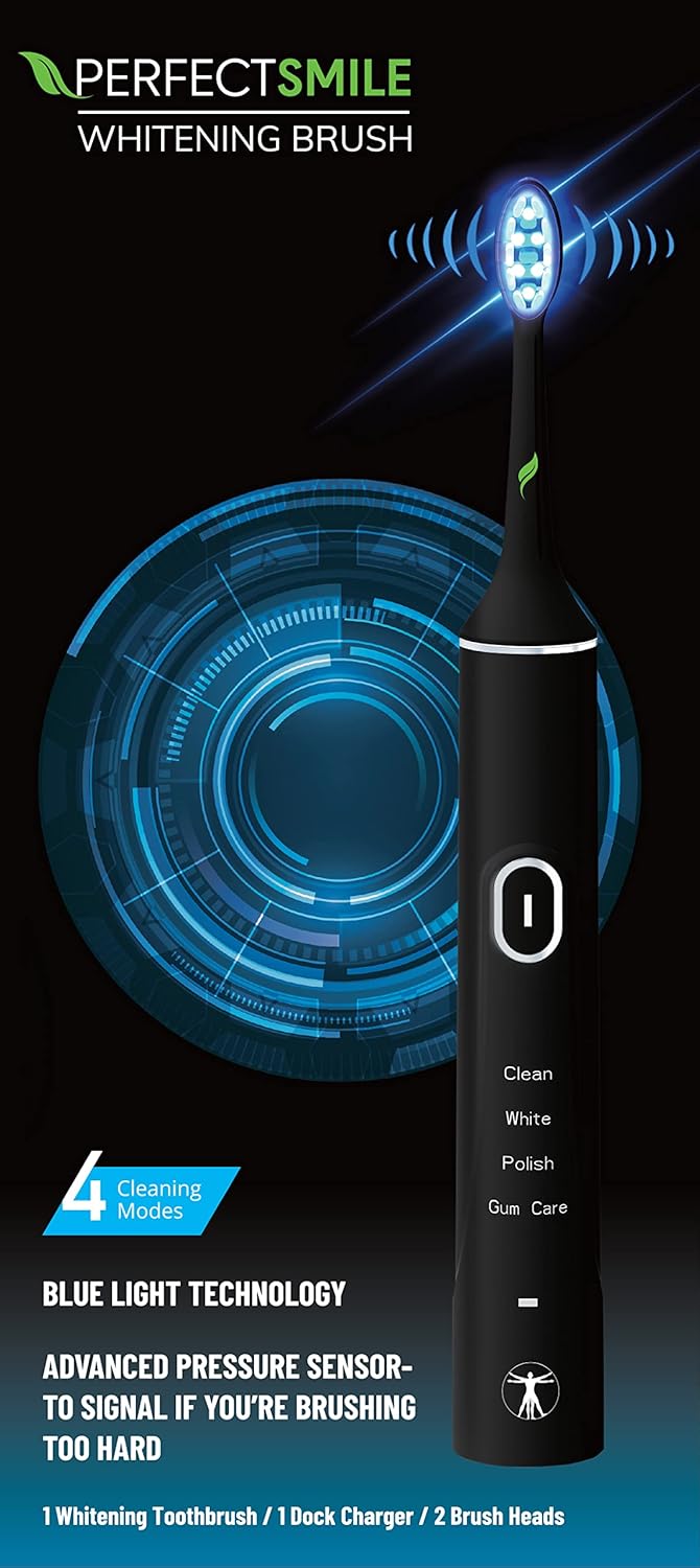 Whitening Electric Toothbrush with 4 Brushing Modes T3864