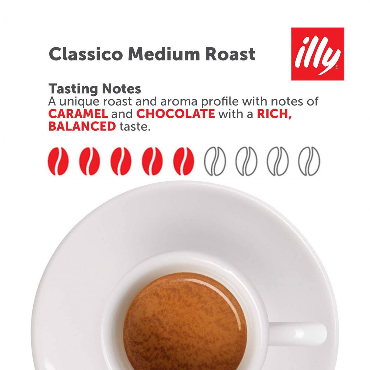 Medium Roast Espresso Capsules B8192