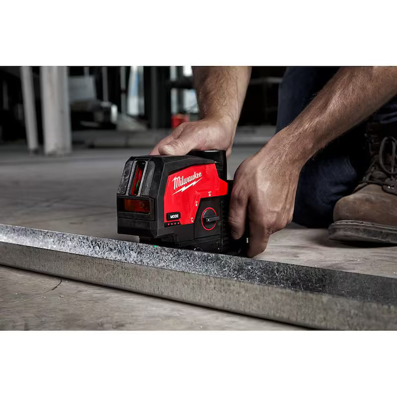 12-Volt Cordless Green Laser Level with Laser Distance Meter E651