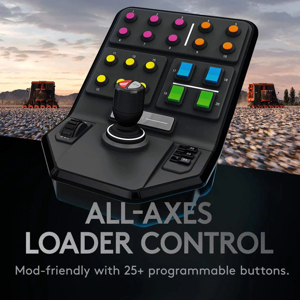 Simulation Wheel, Pedals and Side Panel Control Deck L81575