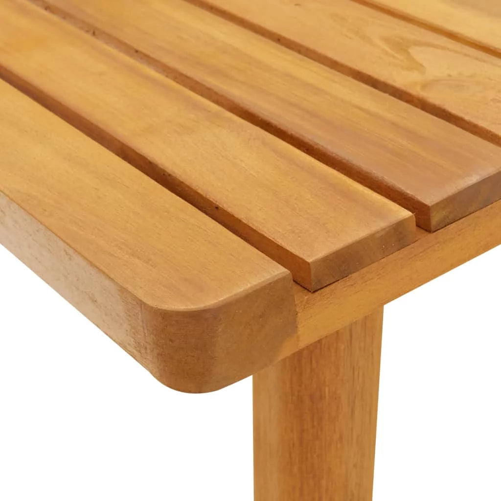 Patio Coffee Table Solid Acacia Wood N364