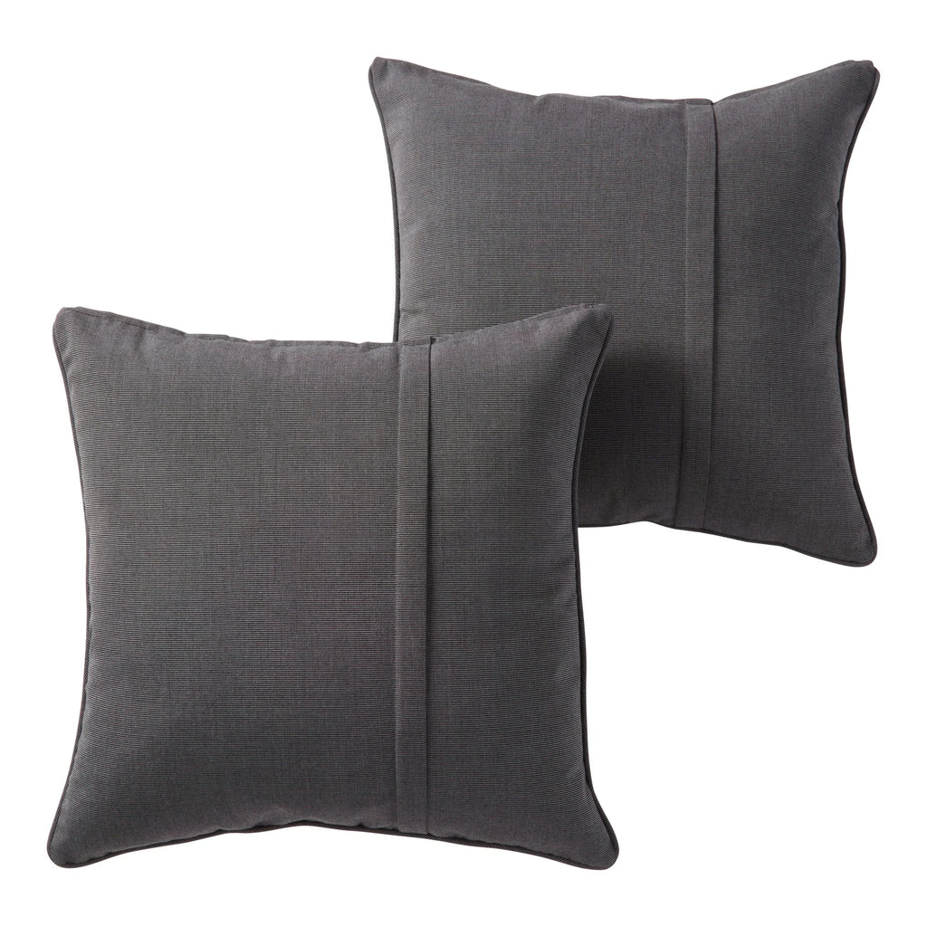 Red Sunbrella Fabric Outdoor Throw Pillow 2-Pack X3529