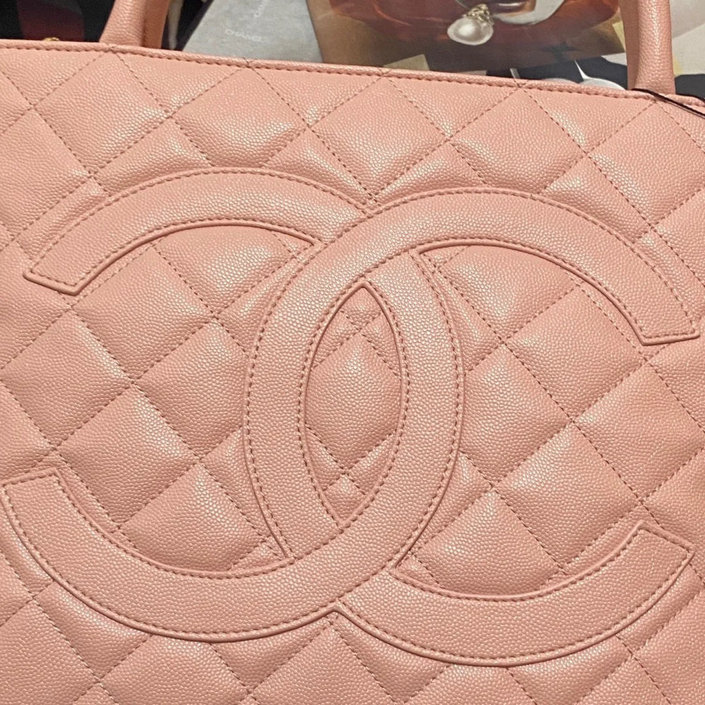 Pink Caviar Tote Handbag E306694