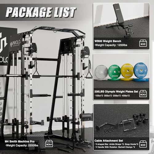 Smith Machine with Cable Crossover System Z7716