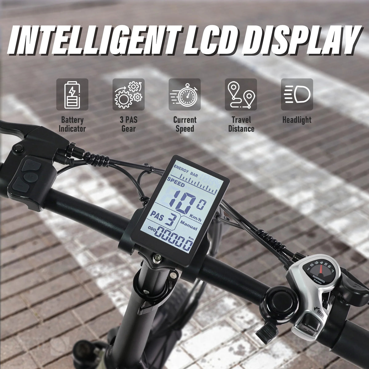 Folding Electric Bike with 48V 13Ah Battery G83684