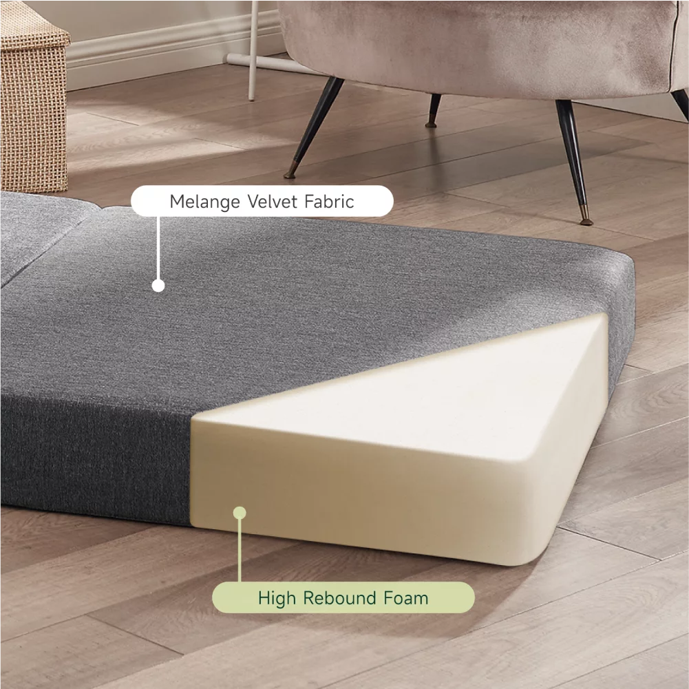 Adjustable Memory Foam Folding Sofa Bed I6277