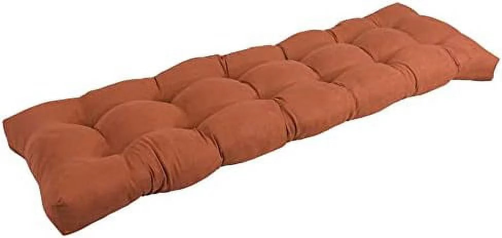 Microsuede Tufted Bench Cushion H9671