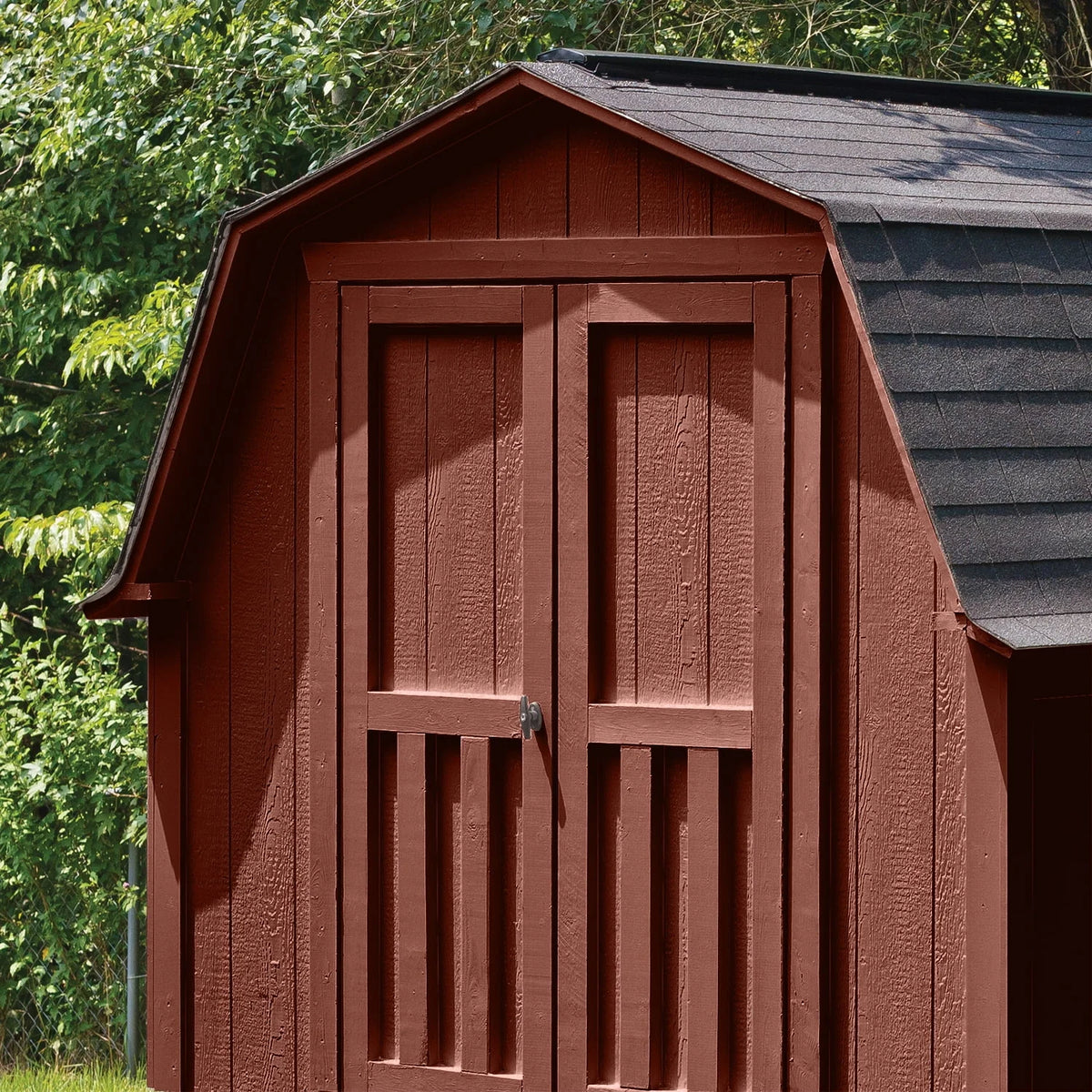 White Flat Exterior Wood Paint 1 Gallon I3767