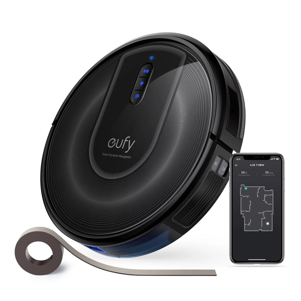 Robot Vacuum with Home Mapping, 2000Pa Suction, Wi-Fi G44273