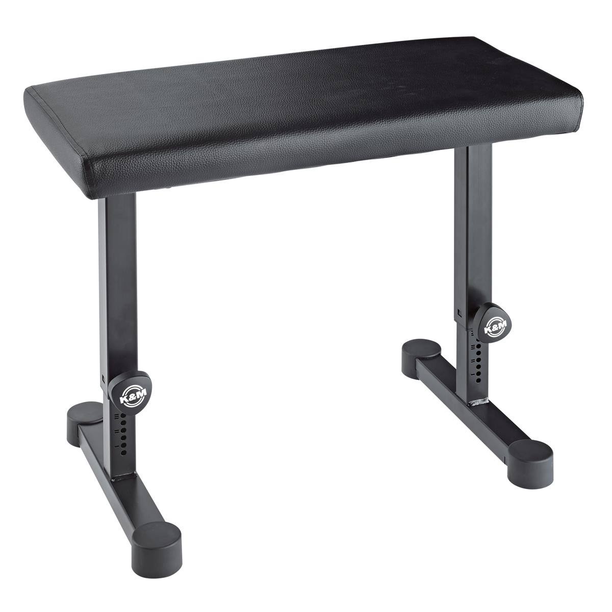 Black Imitation Leather Piano Bench S75146