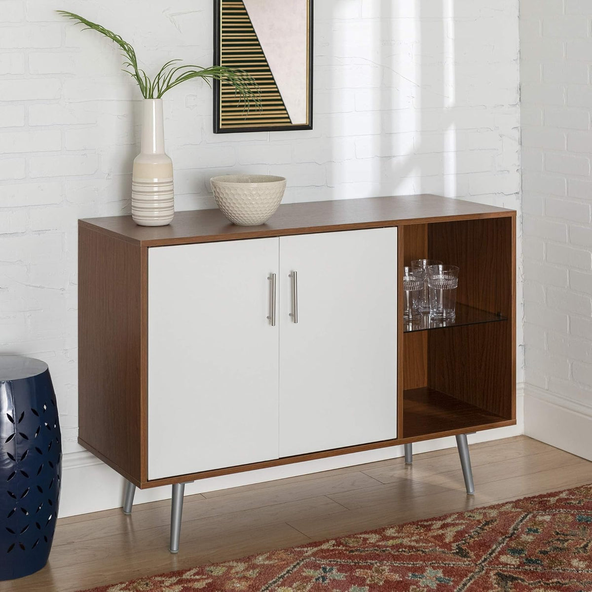 Dark Walnut 2 Door Buffet C10621