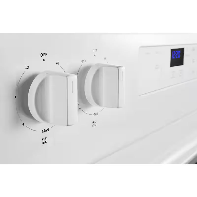 30 in. 4.8 cu. ft. 4-Burner Electric Range with Storage Drawer in White Z990