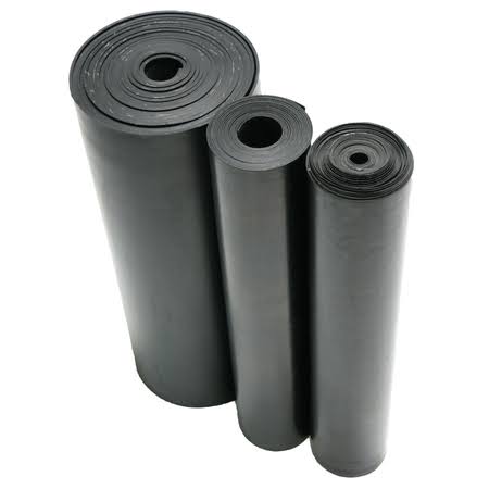 Black 3/16 in. Rubber Sheet M355362