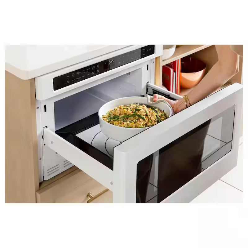 Built-In Microwave Drawer in Stainless Steel with Sensor Cooking D713176