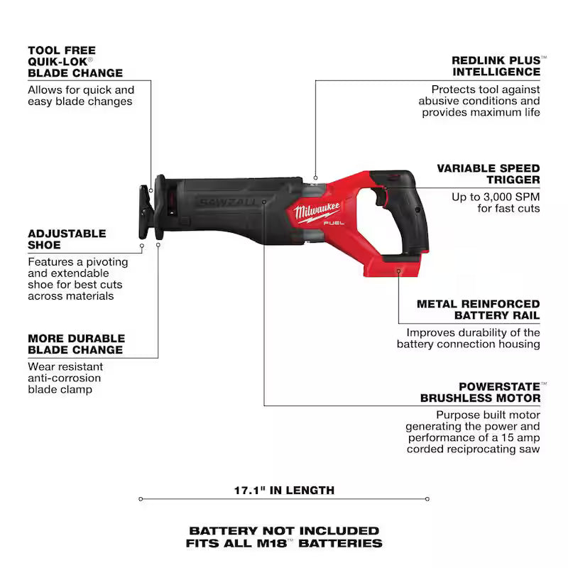 18V Cordless 7-1/4 in. Rear Handle Circular Saw with Two 6 Ah Batteries G2941