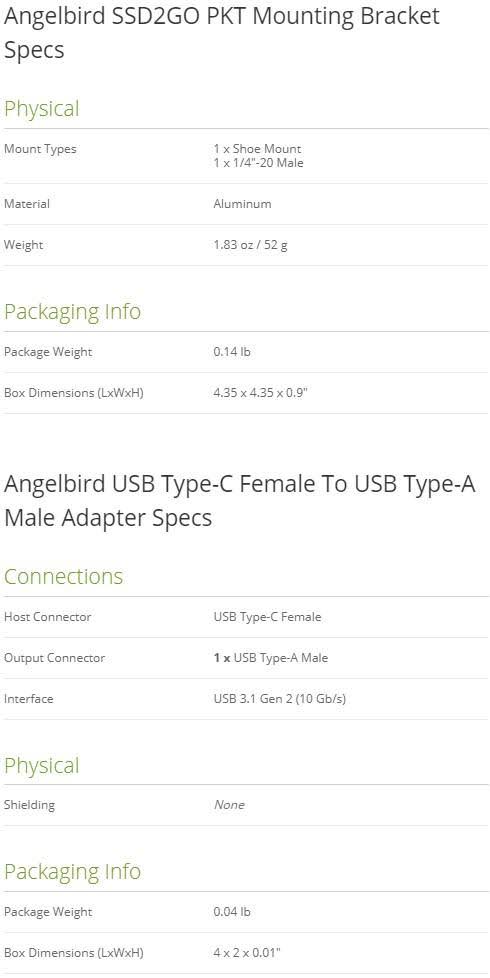 512GB SSD2GO Pkt 256GB AV Pro CF W21325