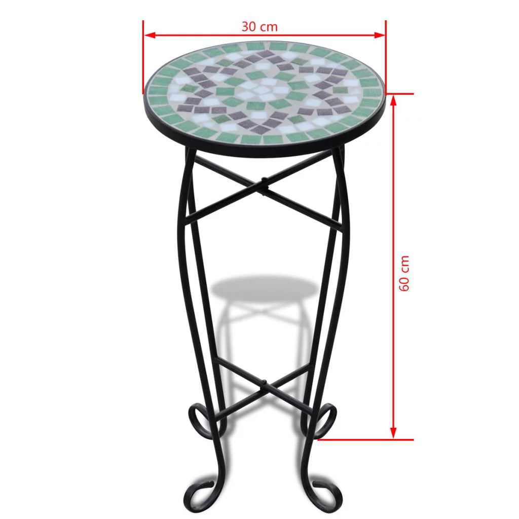 Green White Side Table A997160