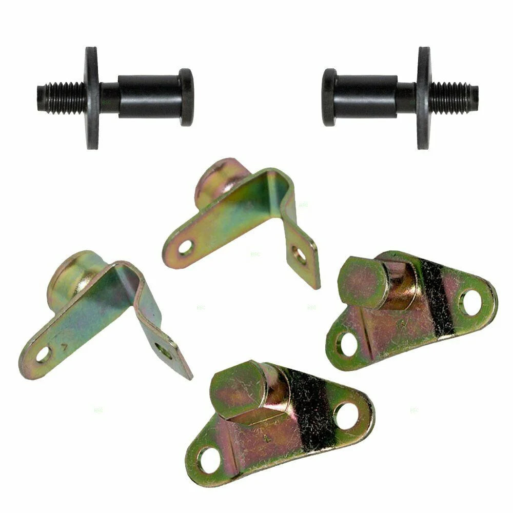 Tailgate Hinge Kit Pair Set with Striker Bolts V792