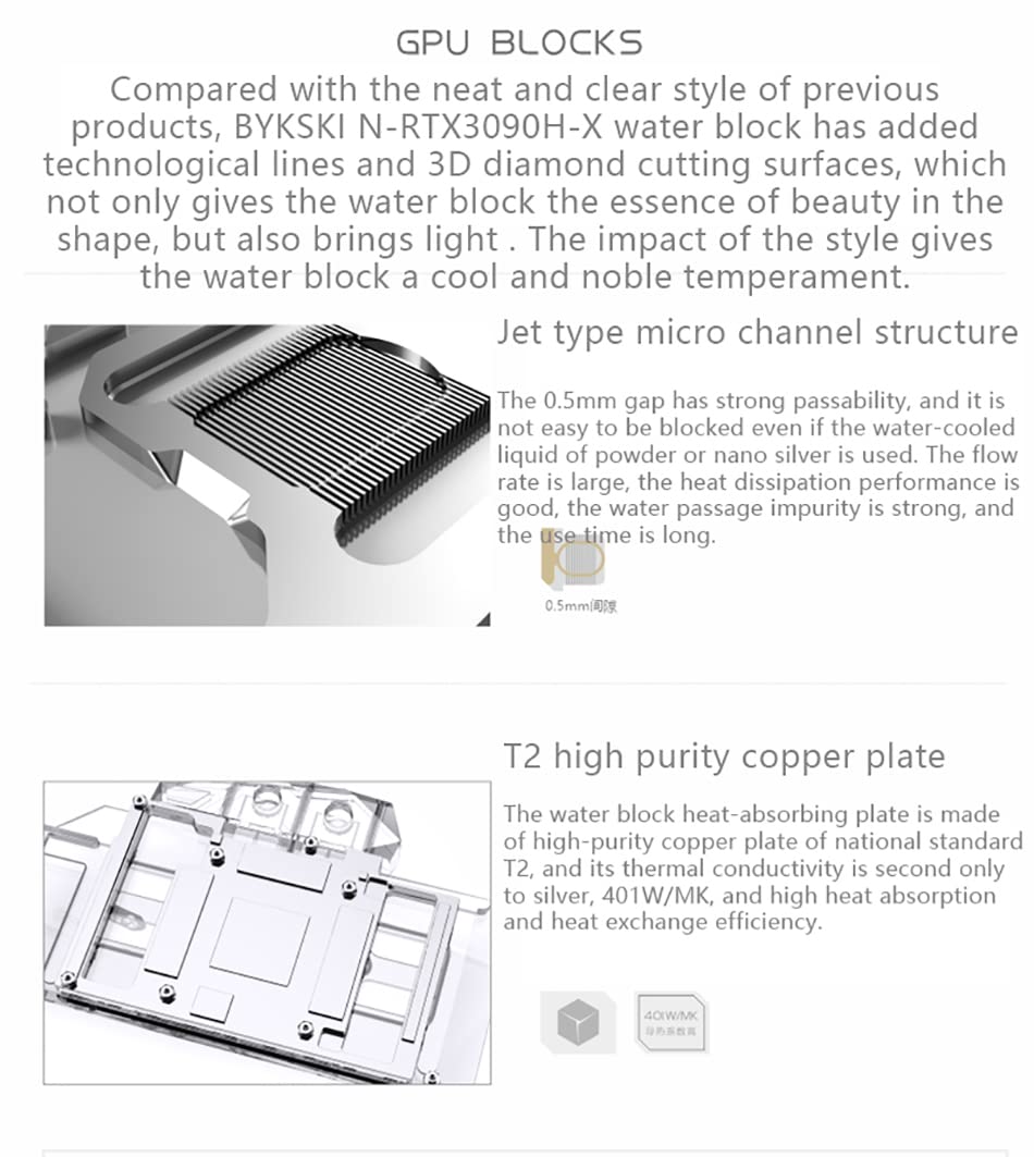 Copper GPU Water Block D36804