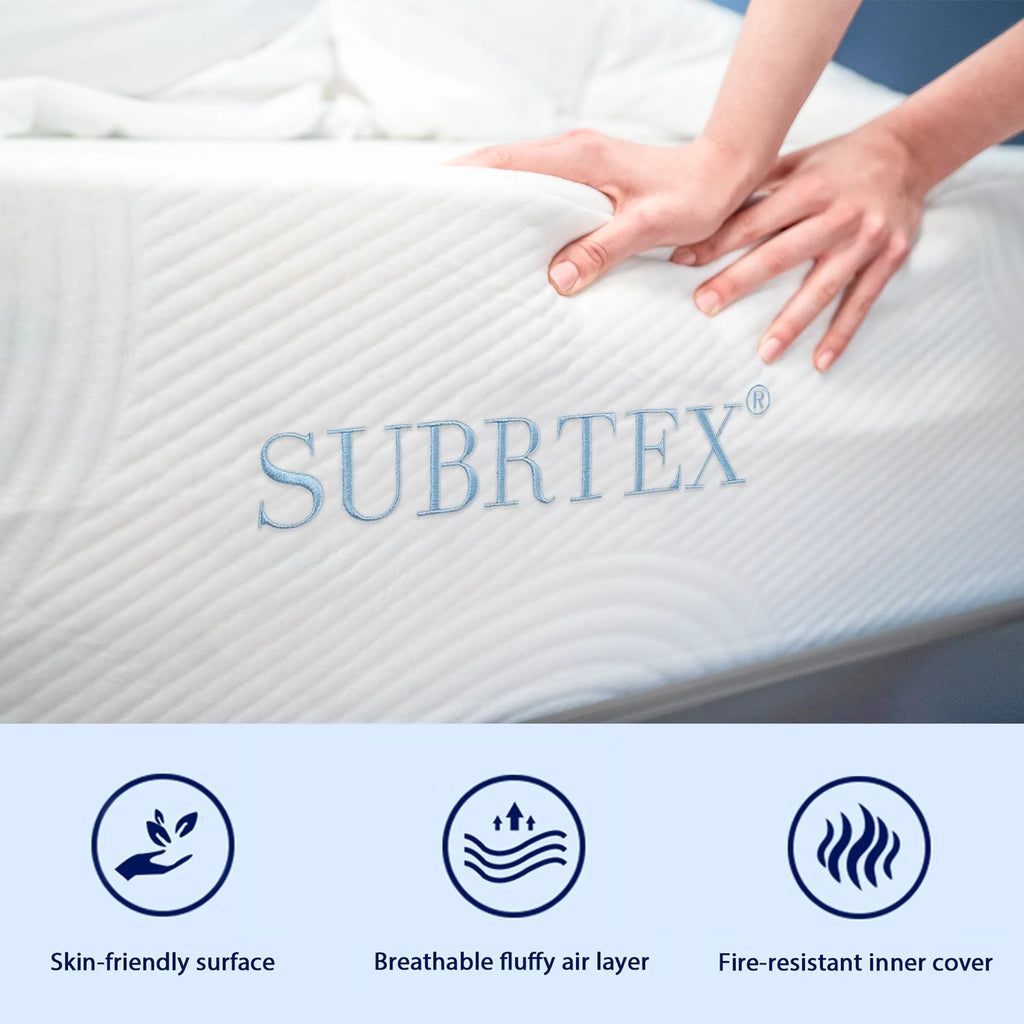 10" Gel Memory Foam Mattress Queen C48868