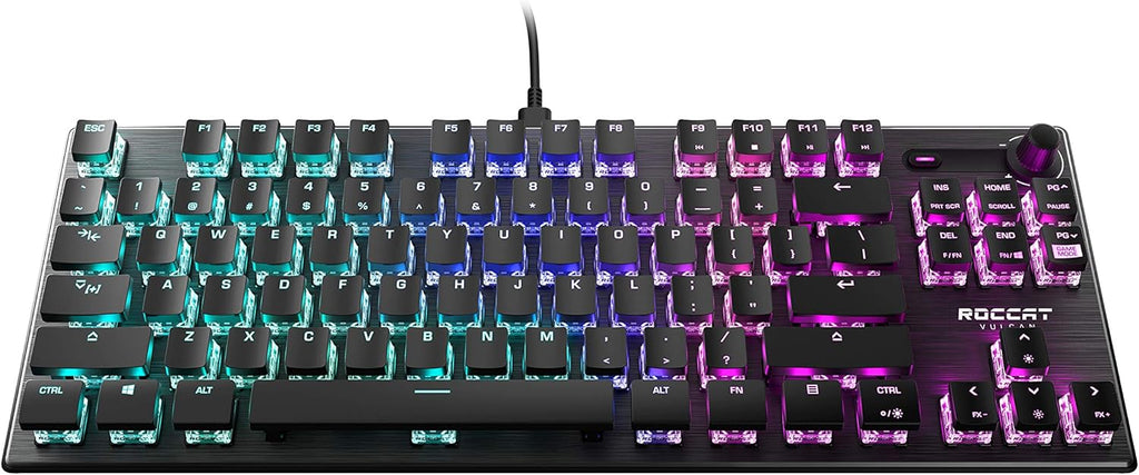 Black Compact Tenkeyless Mechanical Gaming Keyboard Y6380