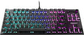 Black Compact Tenkeyless Mechanical Gaming Keyboard Y6380