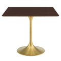 Square Wood Dining Table C413