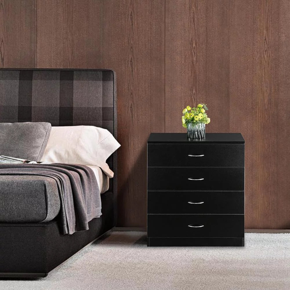 Modern 4 Drawer Dresser Storage Chest Organizer E458249
