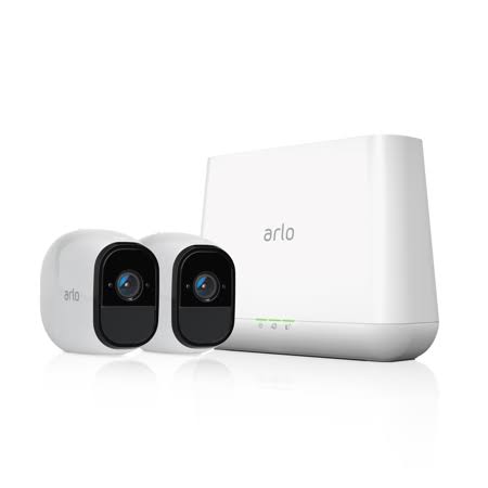Certified Pre-owned Security Camera System with 2 Rechargeable Wire-Free 720p HD Cameras S33528