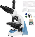 Trinocular Compound Microscope 40X-2500X LED Q5570