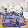 6 Panel Pop Up Foldable Portable Playpen M69146