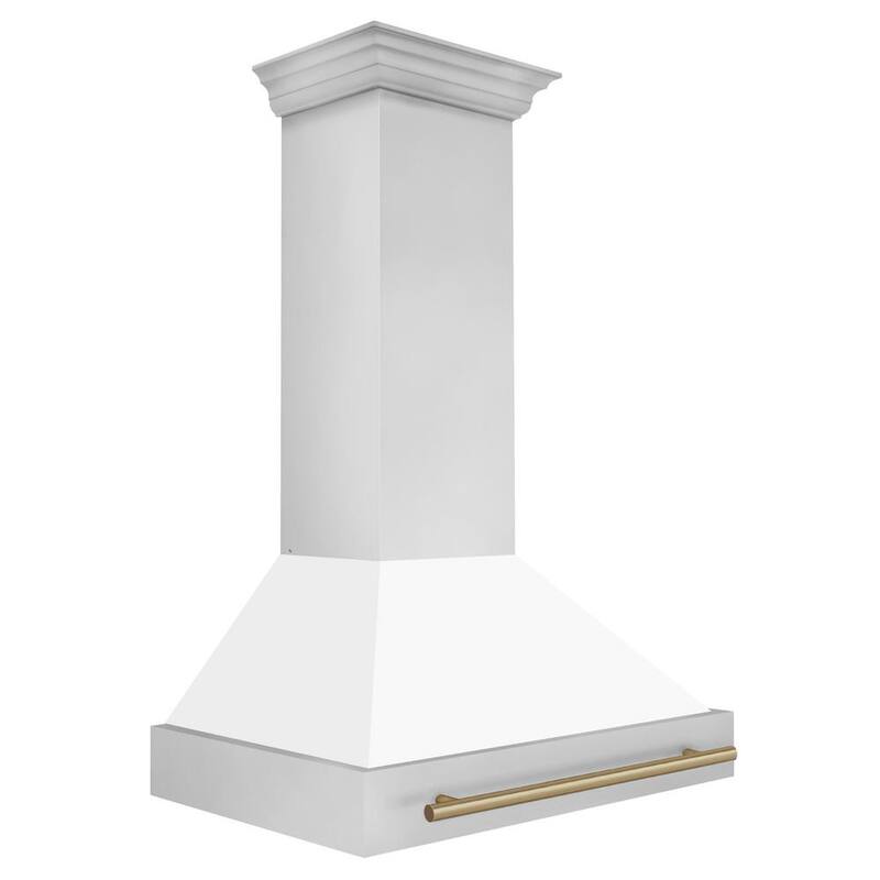 36 in. 700 CFM Ducted Wall Mount Range Hood in Stainless Steel V80504