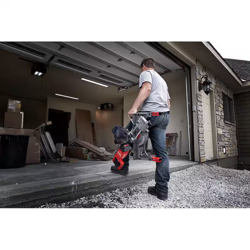 18V Lithium-Ion Brushless Cordless 7-1/4 in. Dual Bevel Sliding Compound Miter Saw A8655