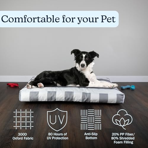 Indoor/Outdoor Dog Bed with Removable Washable Cover Y960