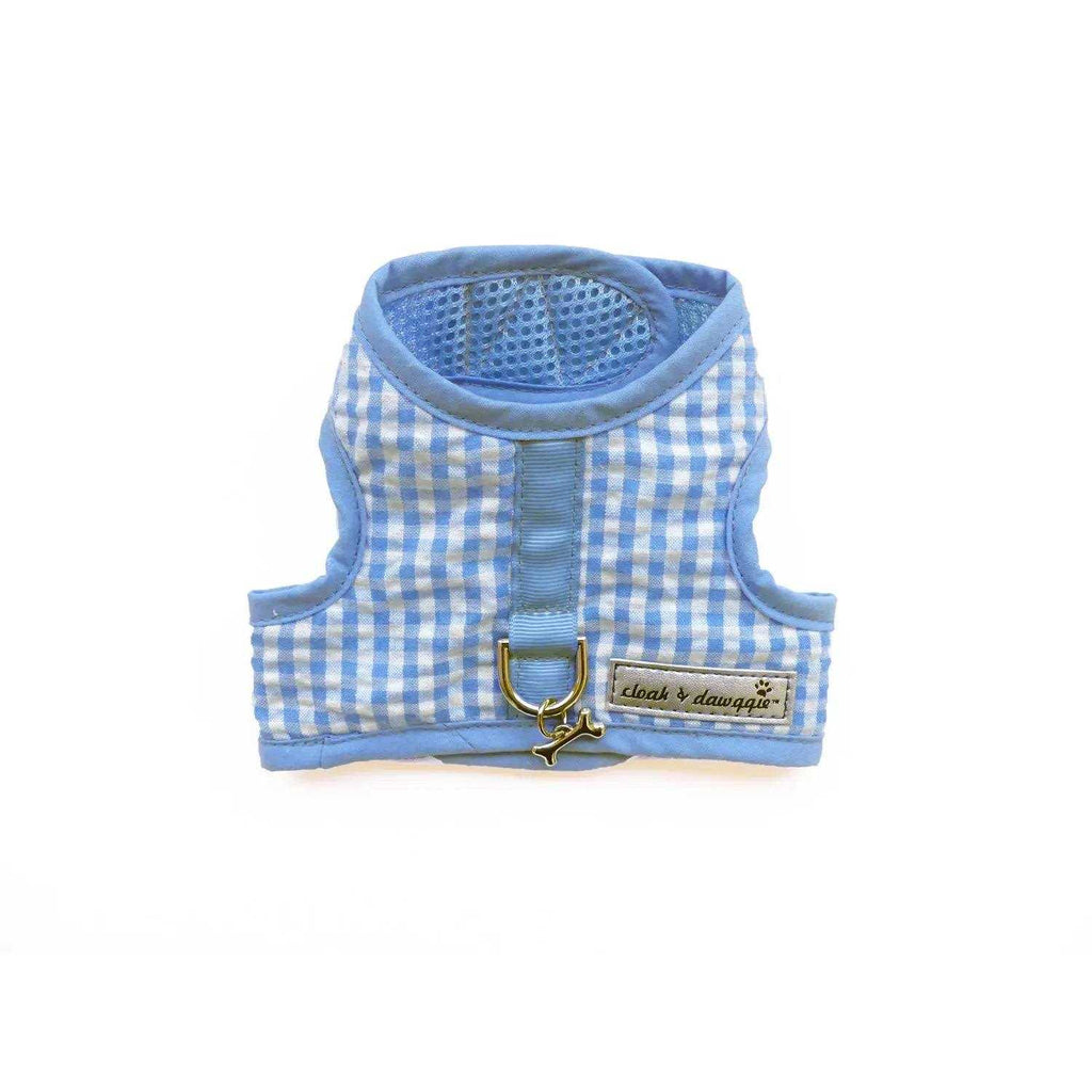 Gingham Dog Harness Vest K52691