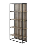 64 inch 4-Shelf Farmhouse Bookcase H338915