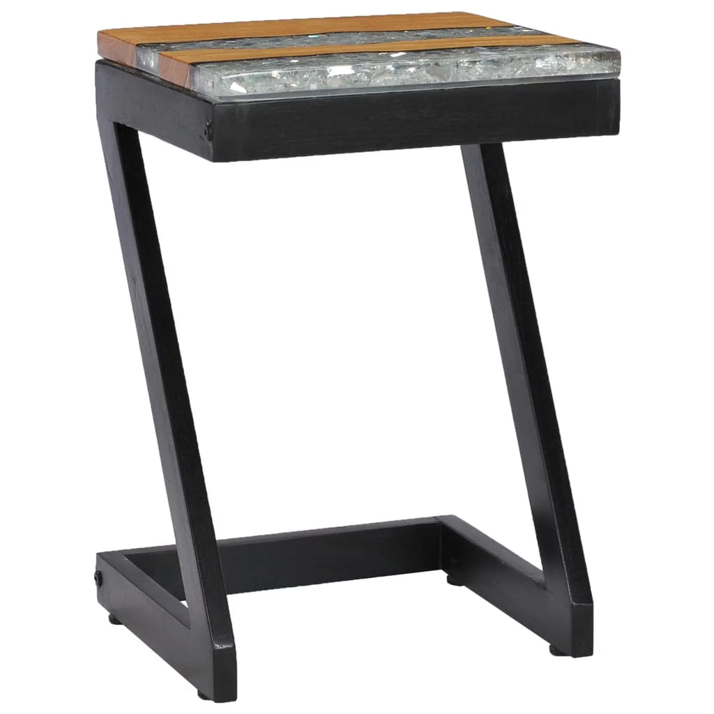 Teak Wood and Polyresin Coffee Table F8168