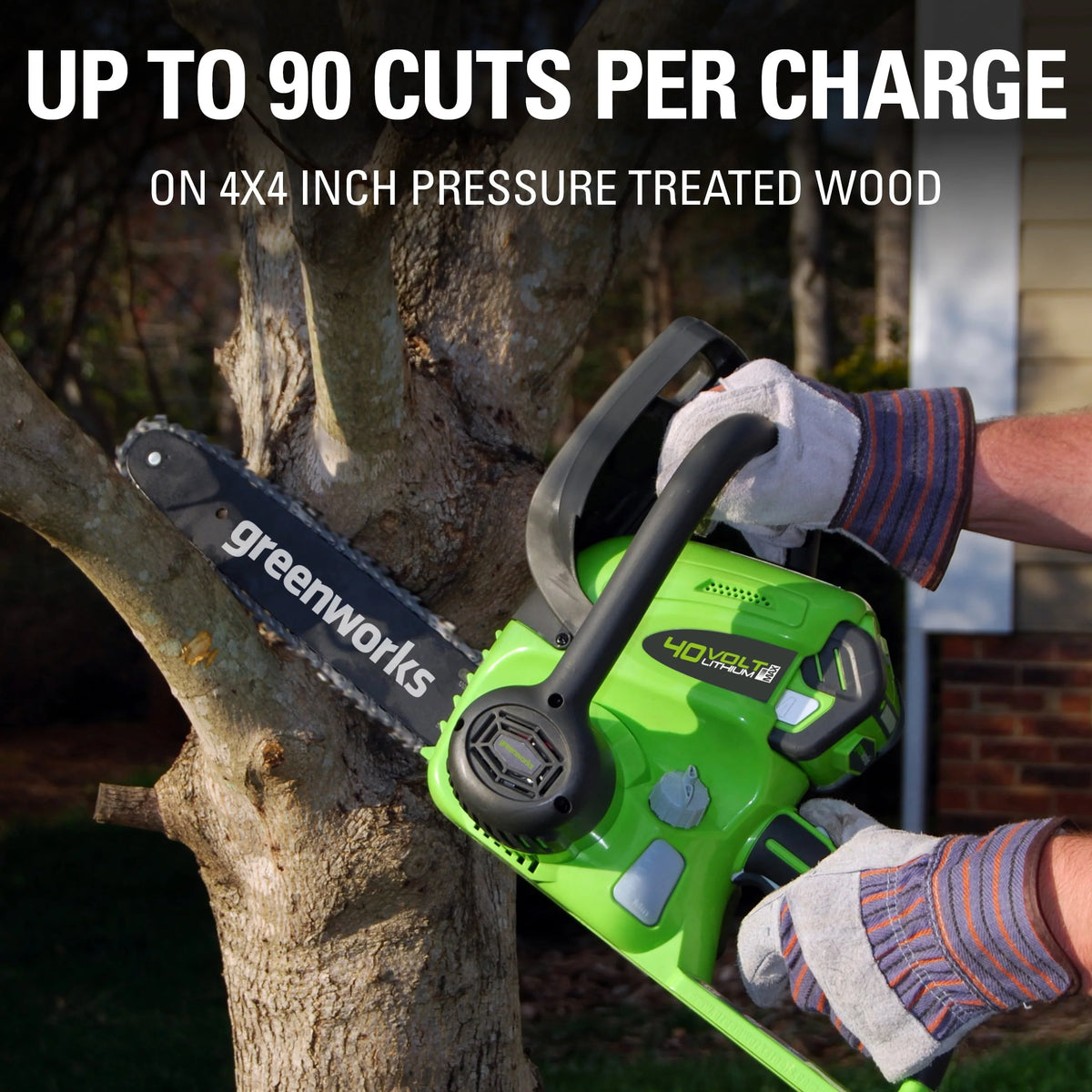 40 V Battery Powered Chainsaw M454