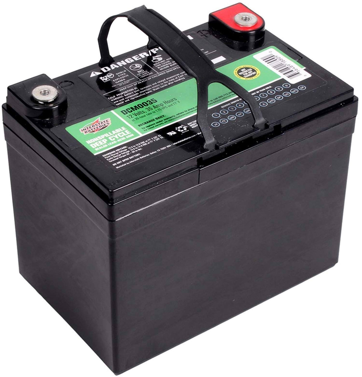 12V 35Ah Sealed Lead Acid AGM Deep Cycle Battery B43492